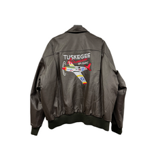 Load image into Gallery viewer, Vintage Tuskegee Airmen Leather Jacket

