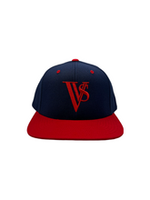 Load image into Gallery viewer, VVS Snapback Red / Blue
